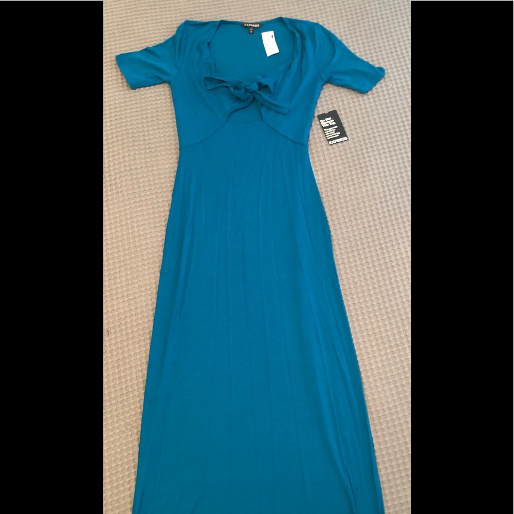 Brand New Teal Express Maxi Dress